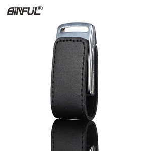 Флеш-накопитель из Горячая Распродажа натуральной кожи, 64 ГБ, 32 ГБ, 16 ГБ, 8 ГБ, 4G, с цепочкой для ключей