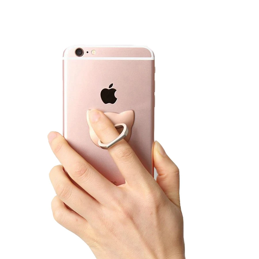 Универсальный держатель подставка Leoleo с кольцом на палец для iPhone X XR XS Max 8 7 6 Plus