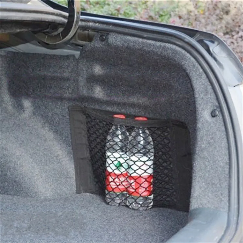 Сетка для салона автомобиля 40*25 см эластичная сетка заднего сиденья держатель