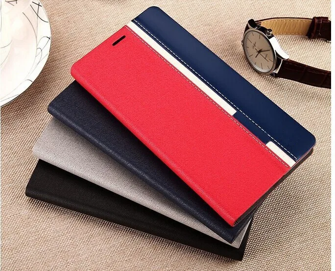 

A5000 Luxury Wallet Bag Stand Function Mixed Colors Flip PU Leather Case For Lenovo A5000 Cover Capa Coque Fundas w Card Slots