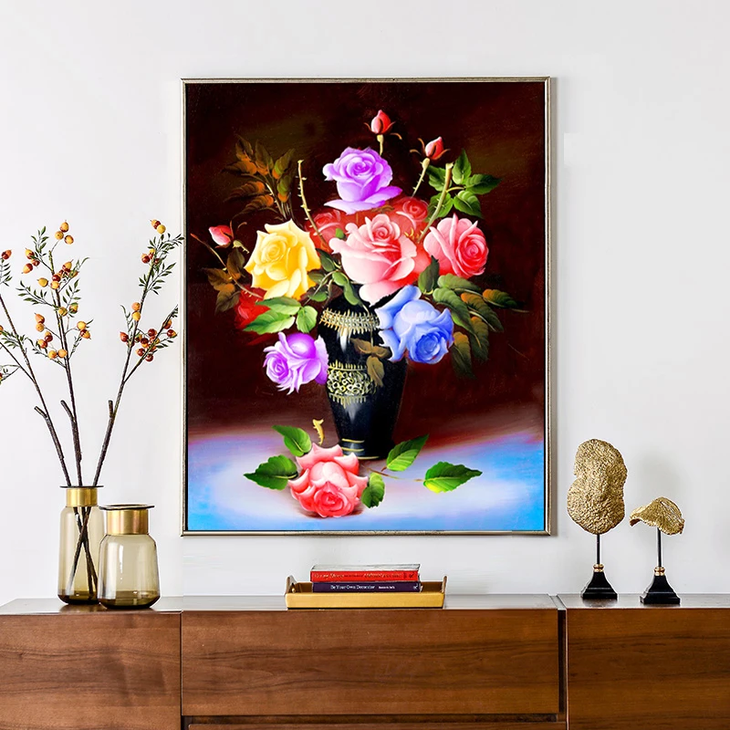 DIY Diamond Painting Painted Cartoon Animals Mosaic Embroidery Animal Cross stitch Crafts Decoration Full diamond | Дом и сад