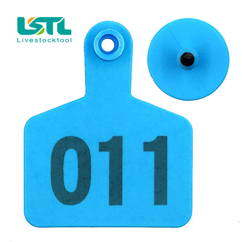 100 шт./компл. ТПУ коровья корова Ушные бирки знаки со словами набрав медные серьги