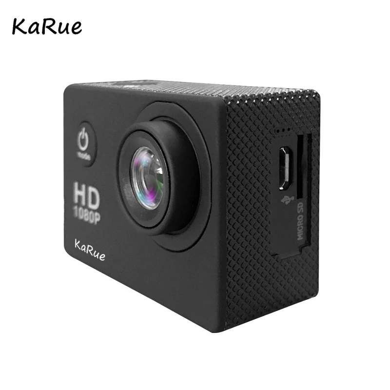Экшн-камера KaRue 1080P DV Sport 2 0 LCD 90D с объективом спортивная водонепроницаемая камера