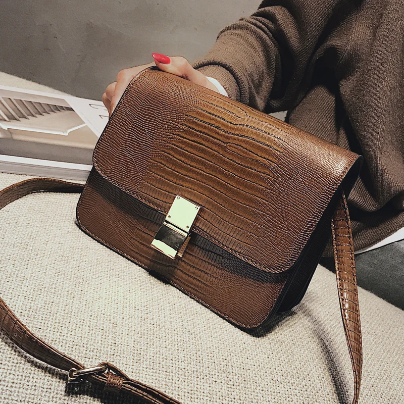 Роскошные сумки ретро квадратный мешок 2019 новое качество из искусственной кожи