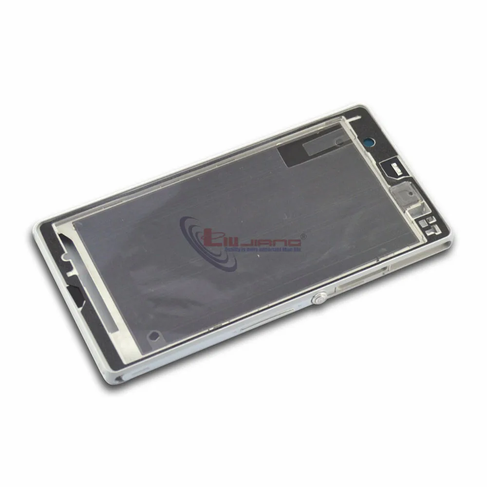 Новая передняя средняя рамка для Sony Z L36H LT36 C6603 C6602 Передняя корпуса в сборе с