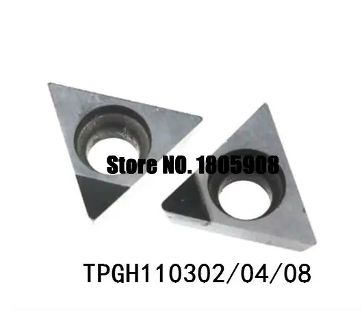 

1PCS TPGH110302 TPGH110304 TPGH110308 PCD CBN Diamond inserts ,Carbide Milling Inserts,CNC Turning inserts For STGCR/STFCR