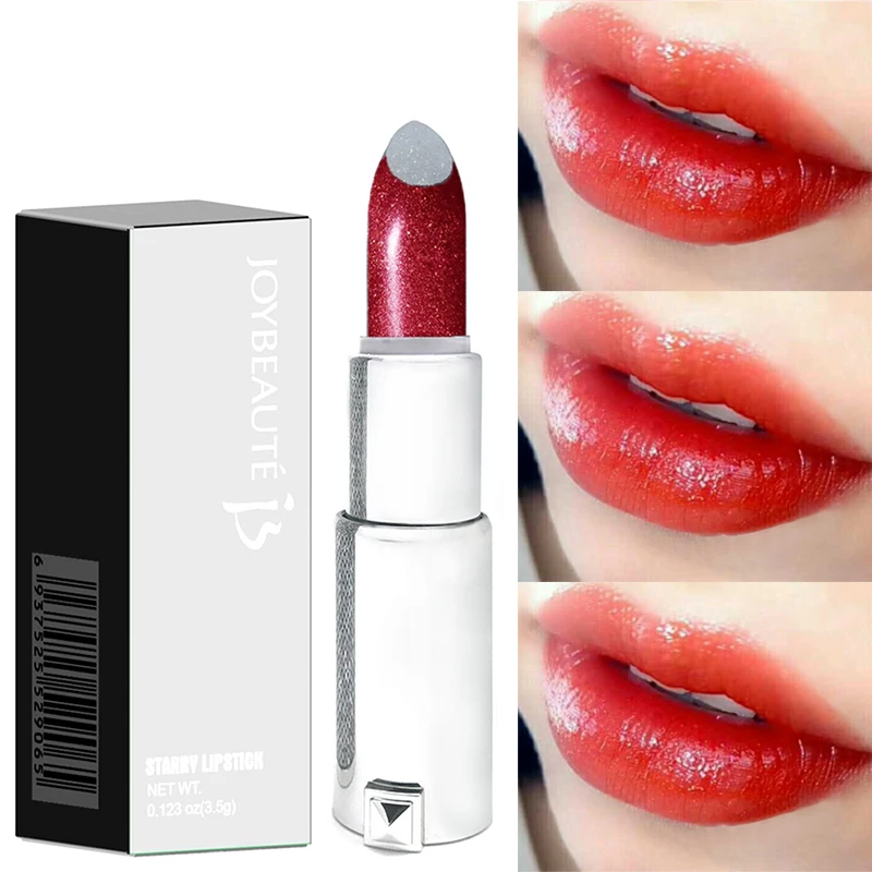 Бренд JOYBEAUTE натуральное увлажняющее средство губная помада реагирует на температуру цвет губная помада Подарки для женщин
