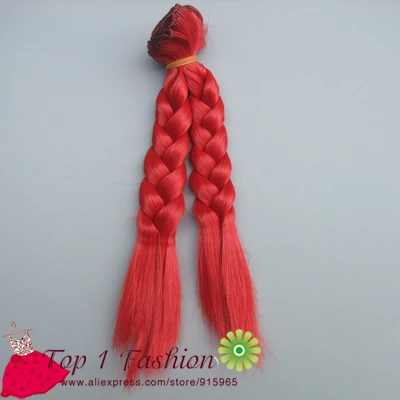 Плетеные волосы для куклы 1 шт. 15 см x 100 | Игрушки и хобби