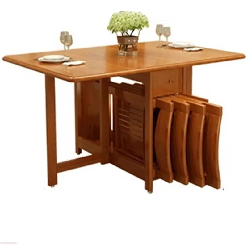 Mueble кухня Pliante Tafel Salle A Manger современный обеденный набор потертый шик деревянный