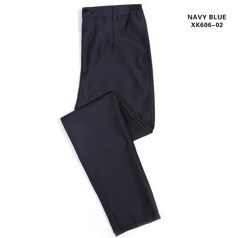 Work Trousers Plus Size Formal Pants for Women Office Lady Style Work Wear Straight Trousers Female Clothing Business Design - Цвет: NAVY BLUE-XK606-02