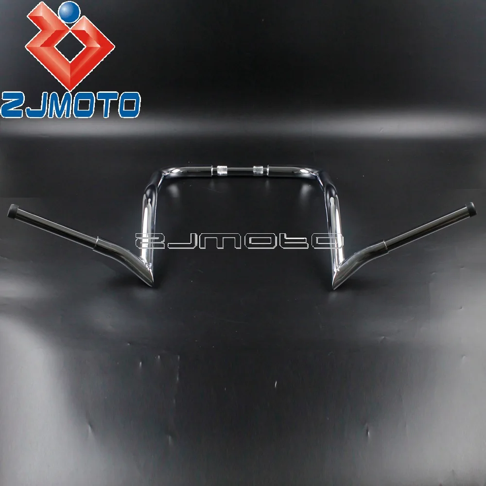 Для Touring Electra Glide FLHTC 1-1/" Ape вешалка 16" Rise Monkey Bagger Bars руль для Harley Batwing обтекатель мотоцикла