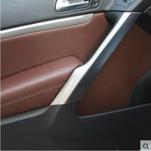 4 шт. ABS хромированный чехол для украшения межкомнатной дверной ручки наклейка