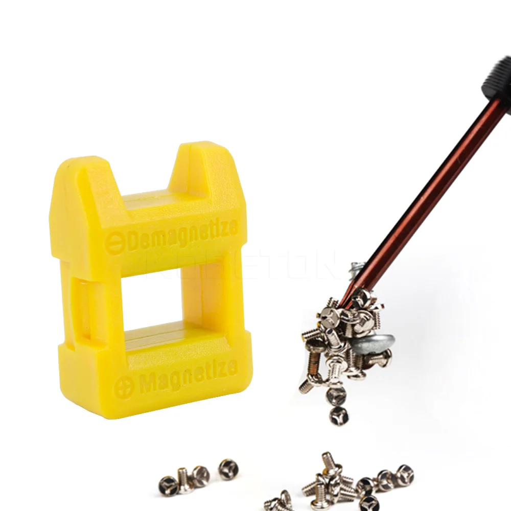 Новый 2 в 1 Магнитный размагнетатель инструмент отвертка высокое качество цвет