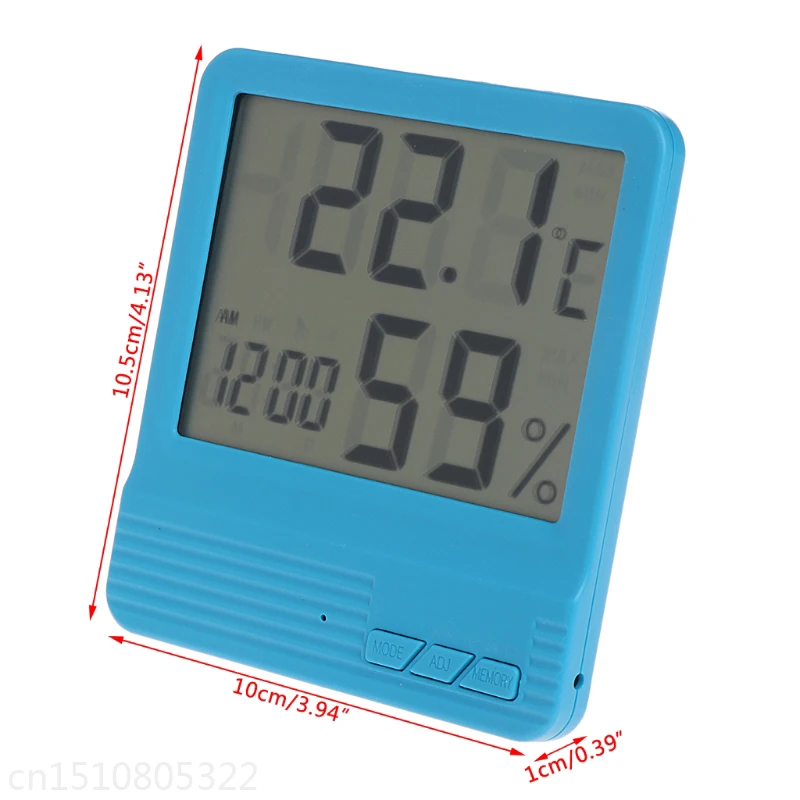 Термометр Гигрометр с ЖК дисплеем и будильником|thermometer hygrometer indoor|clock alarm clockclock digital