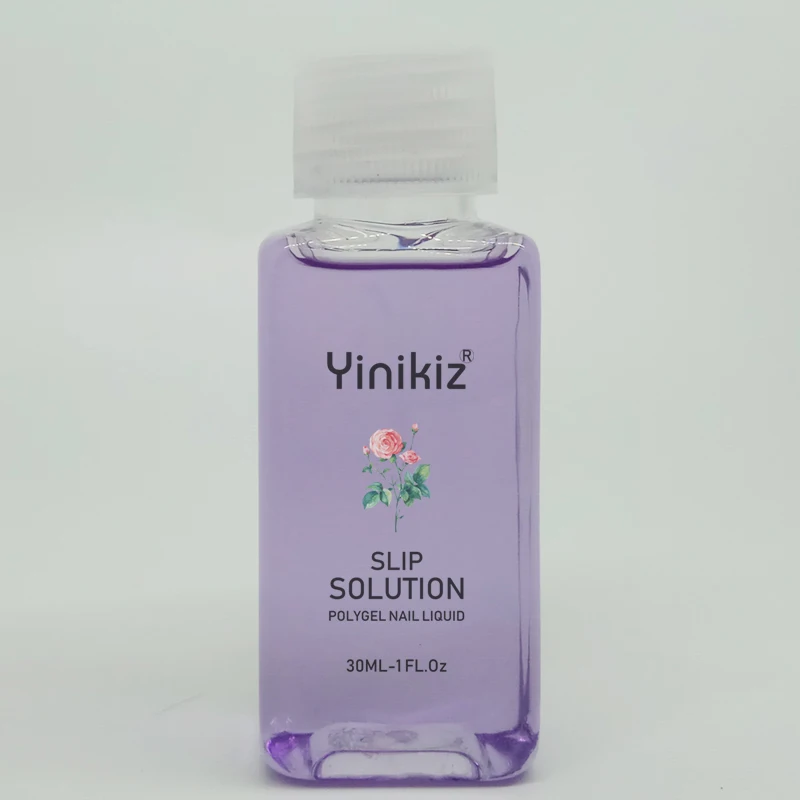 30ml slip solution Yinikiz акриловый полигель для ногтей 30 мл УФ Быстрый строительный гель камуфляж наращивание ногтей Клей-лак праймер верхнее покрытие гель 17 цветов - Цвет: 30ml slip solution