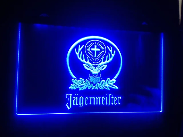 B-10 Jagermeister голова оленя светодиодный неоновая вывеска для организаций и