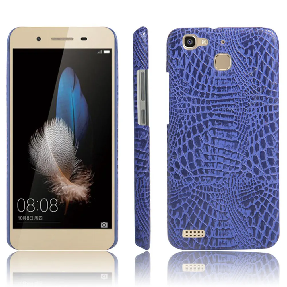 Чехол из крокодиловой кожи для Huawei GR3 GR 3 TAG L01 L21 жесткий защитный чехол телефона