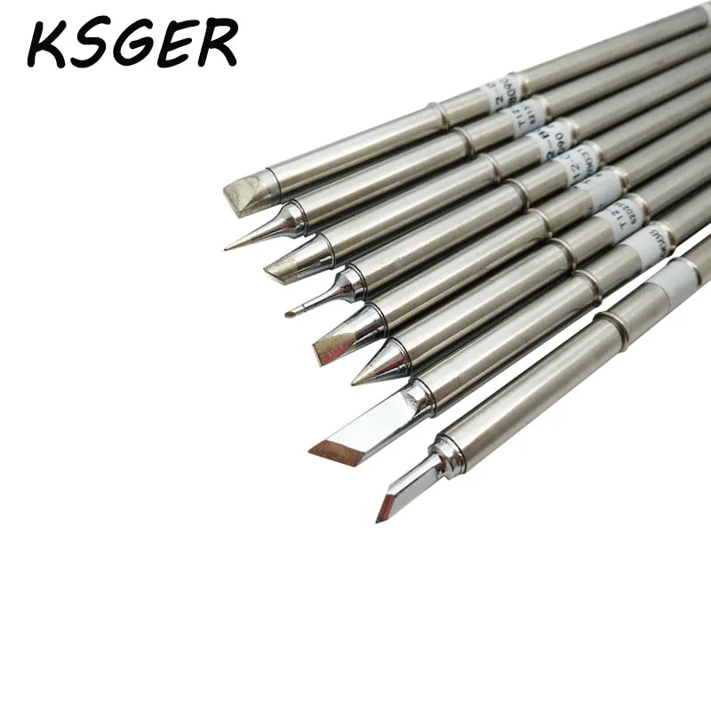 : KSGER T12 паяльной 8 шт./лот B KU KF DL32 ILS C1 BC3 D52 серии пайки для FX 950/FX 951 Бесплатная