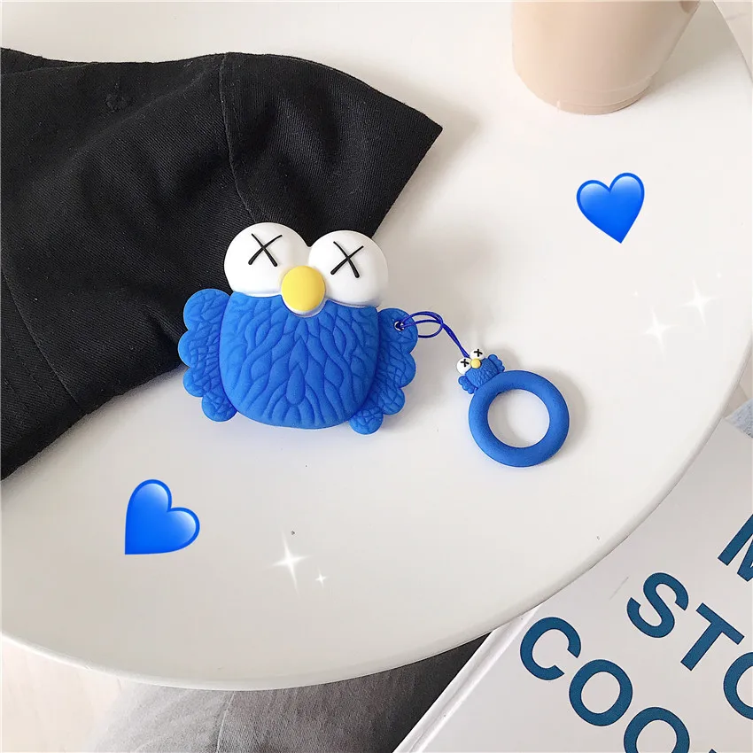YUMQUA милый мультяшный Bluetooth чехол для наушников аксессуары airpods защитный Сумка с