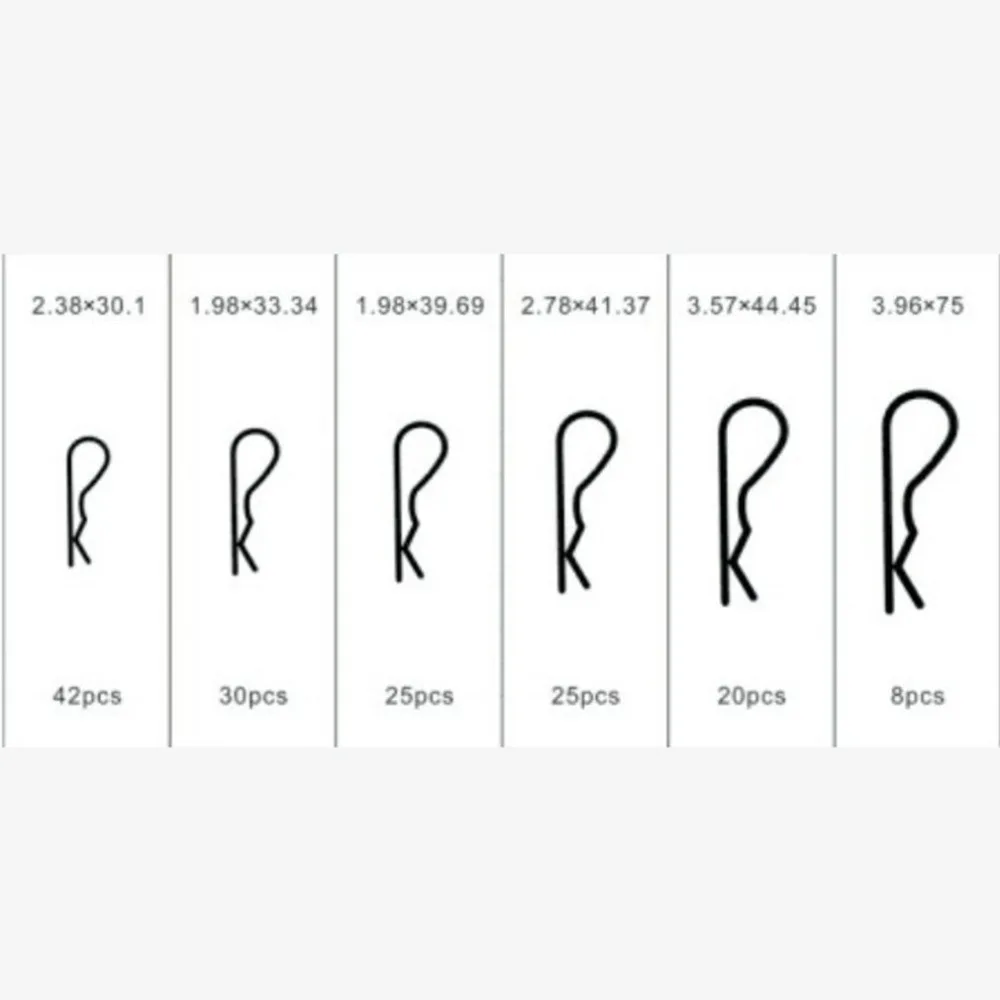 150 шт./компл. Антикоррозийная шпилька для волос фиксатор R зажим Lynch Cotter Весна