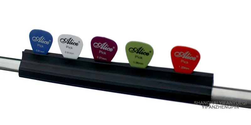 Lot 10pcs Microphone Music Stand Rubber Guitar Strings Picks Holder Clamp Clip With 5 Wholesale Drop shipping | Спорт и развлечения