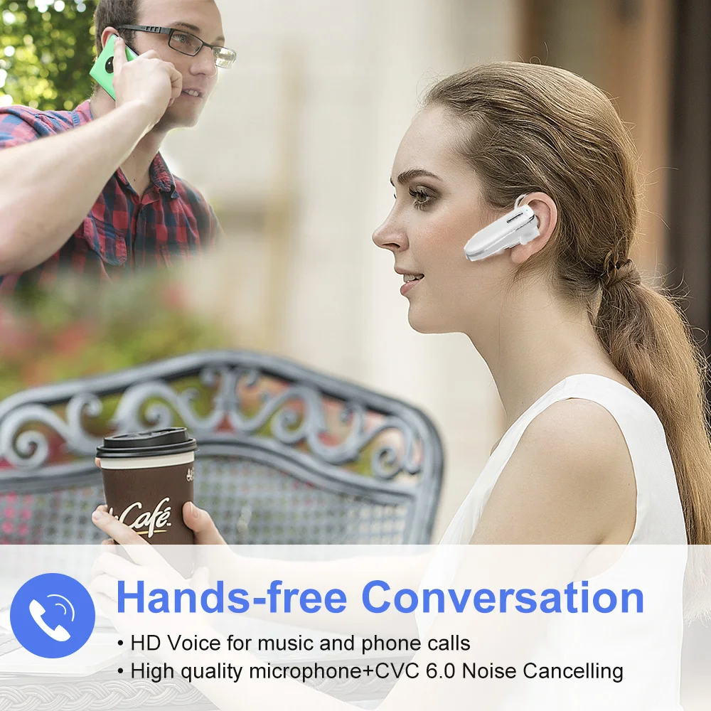 Bluetooth гарнитура наушники для режима свободные руки беспроводная воздушные