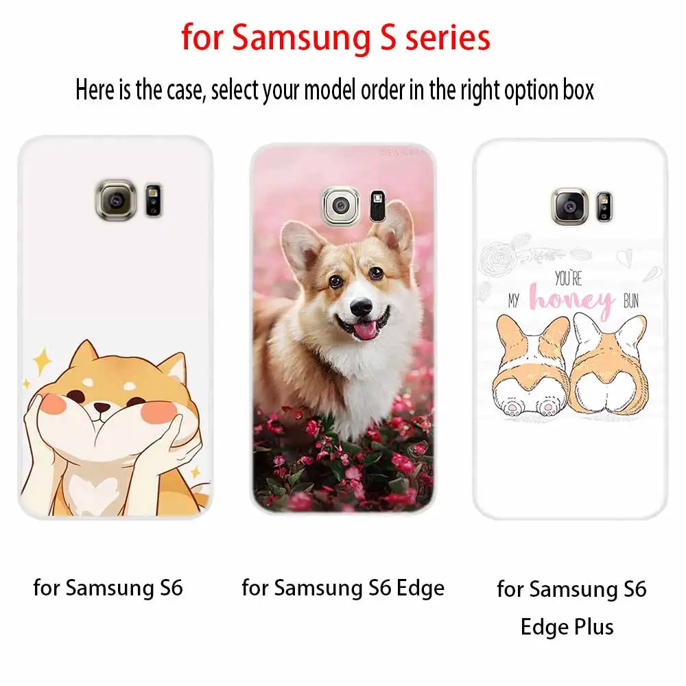 Чехол для Samsung Galaxy S8 S9 S10 S20 S21 Plus Uitra Lite Ультратонкий чехол S10E S7 Edge с изображением