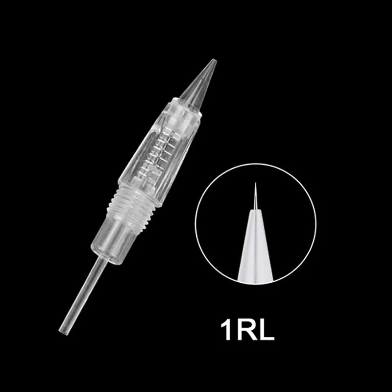 30pcs/lot Disposable Screw Tattoo Needle Cartridge For Premium Charmant Permanent Machine 1RL 3RL 5RL 7RL 3F 5F 7F | Красота и
