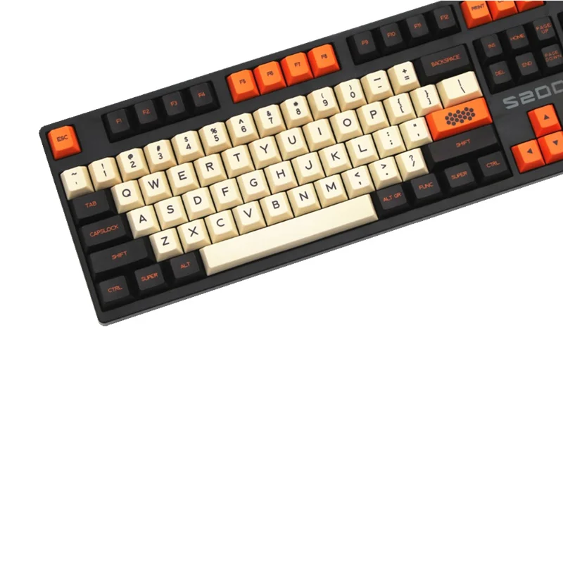 Карбоновые колпачки для ключей PBT краситель Sub ANSI iso cherry MX 172 набор 60%/TKL 87/104/108