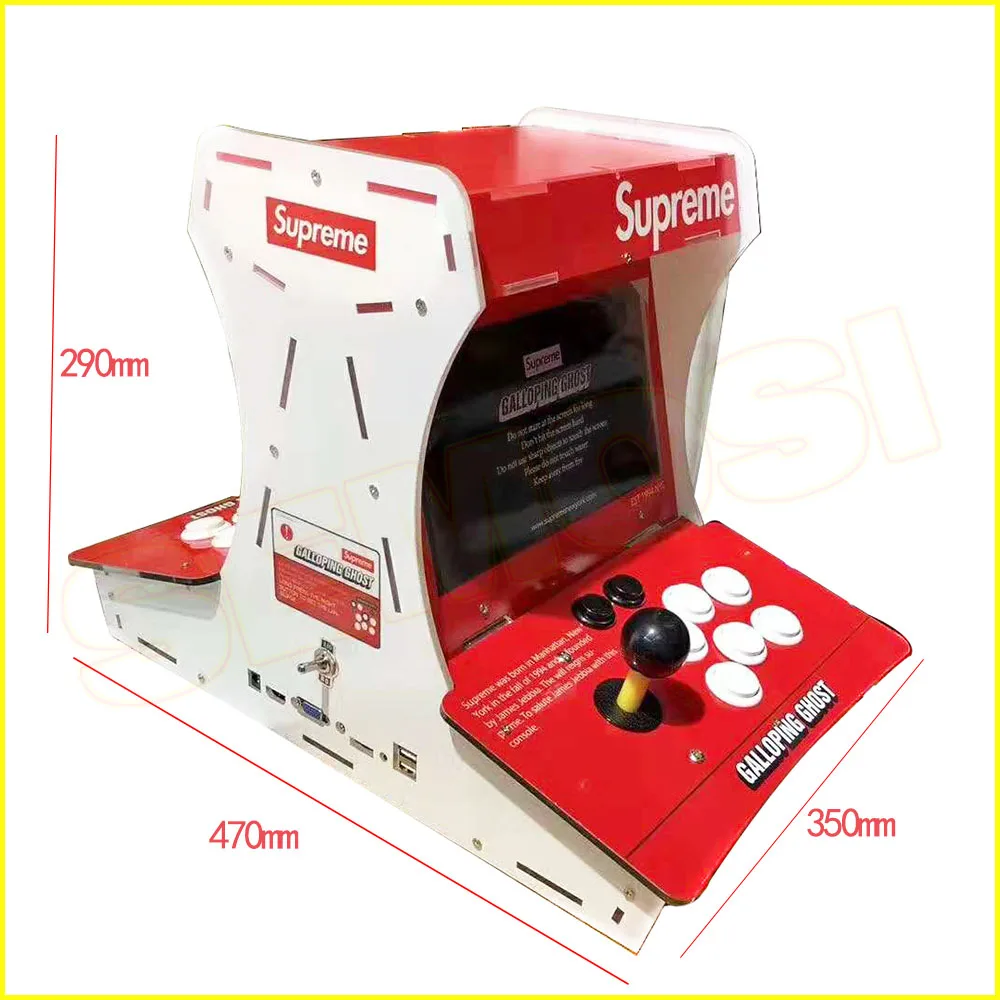 2 стороны игровых автоматов игровой консоли 1388 в 1 Ретро игры игрового автомата