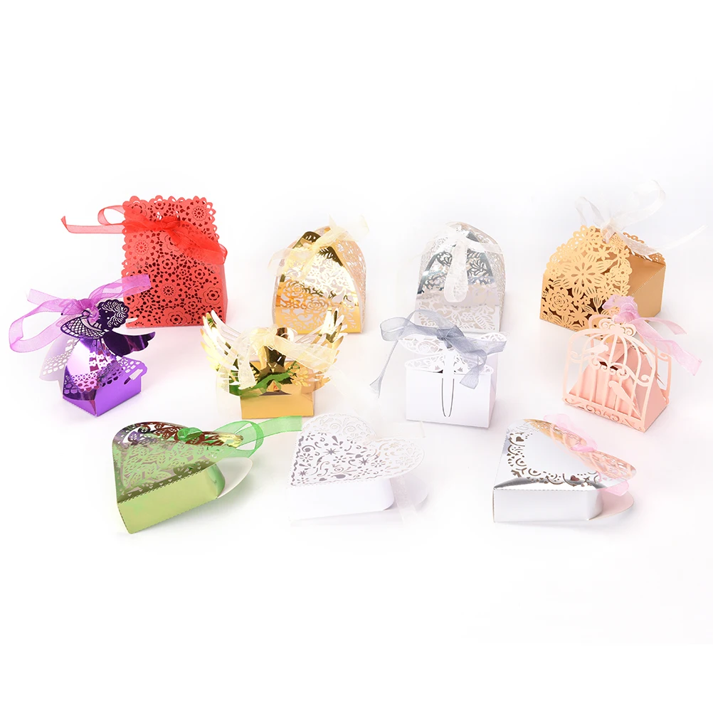 1 шт. конфетный мешочек для свадьбы вечеринки дня рождения коробка шоколада