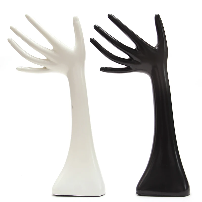 New Arrival!Sale promotion black and white Fiberglass vintage female mannequin hand for rings&ampjewelry display | Дом и сад