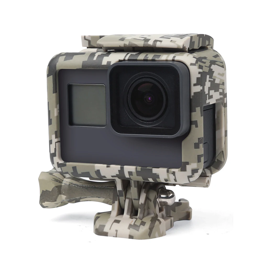 Защитный чехол для GoPro Hero 7 6 5, черная Экшн-камера, стандартная рамка для Go Pro Hero 7 6 5, аксессуары