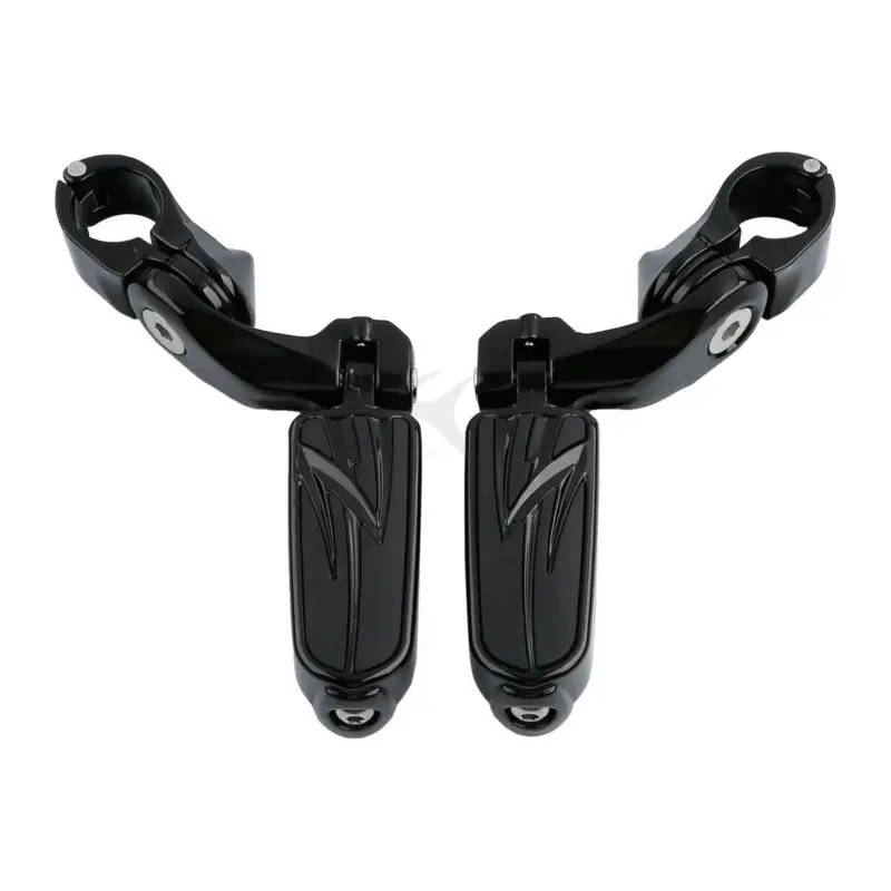 Пара подножек педаль с коротким угловым креплением для Harley Sportster 883 1200 два