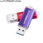 WANSENDA USB 3.0 флеш-накопитель 8 ГБ 16 ГБ 32 ГБ 64 ГБ 3,0 Гб 128 ГБ