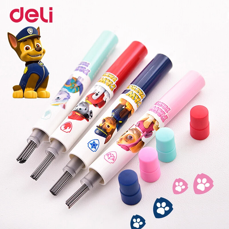 Милый механический карандаш Deli Paw Patrol 0 5/0 7 мм твердый сердечник простой