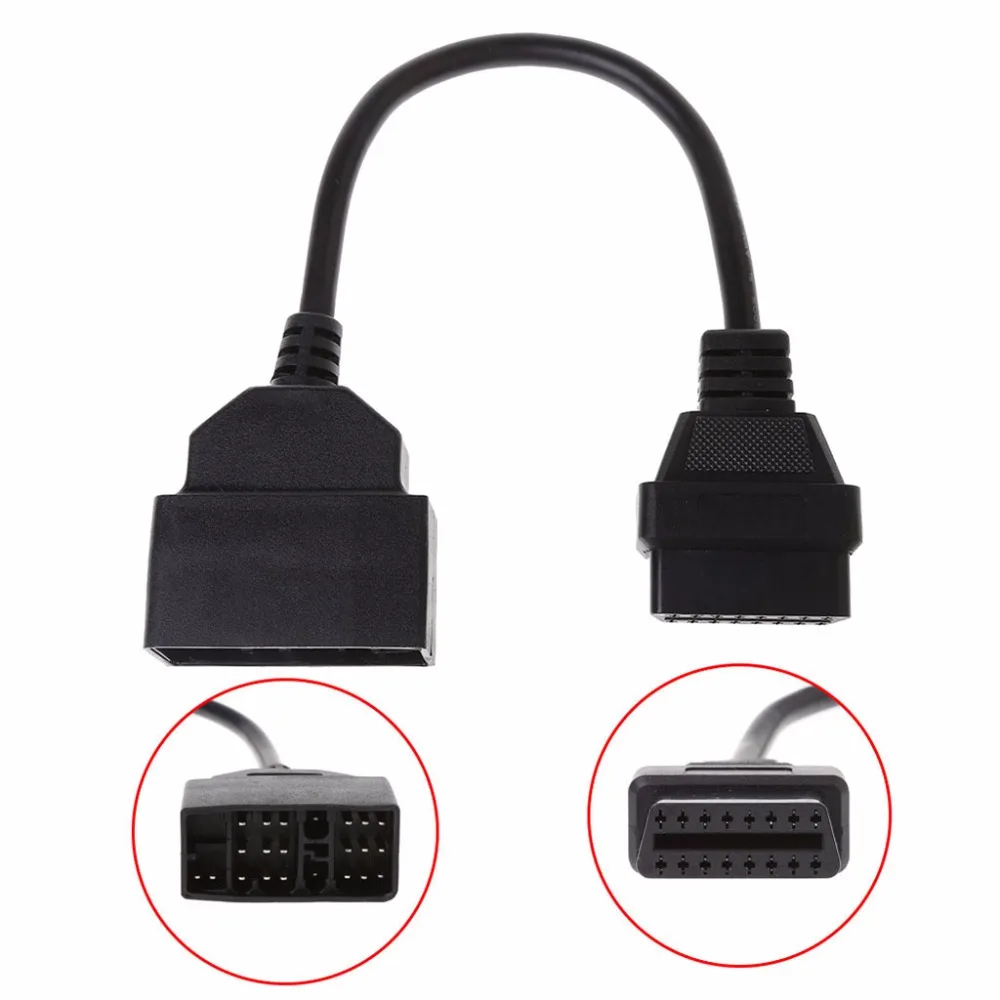 Новое поступление 20 см 22 Pin в 16 гнездовой разъем OBD2 адаптер для автомобильного