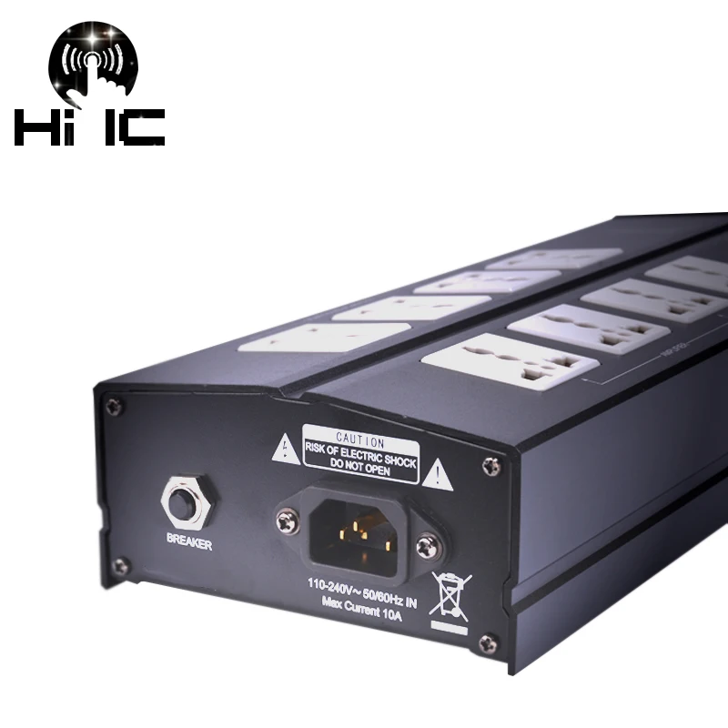AC110-240V высокое качество питания фильтр очиститель розетка Защита от молнии