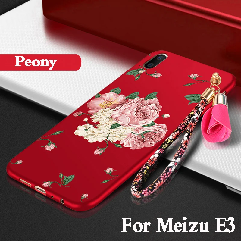 Силиконовый чехол для meizu E3 Роскошные Защитные Чехлы женская сумка meilan задняя