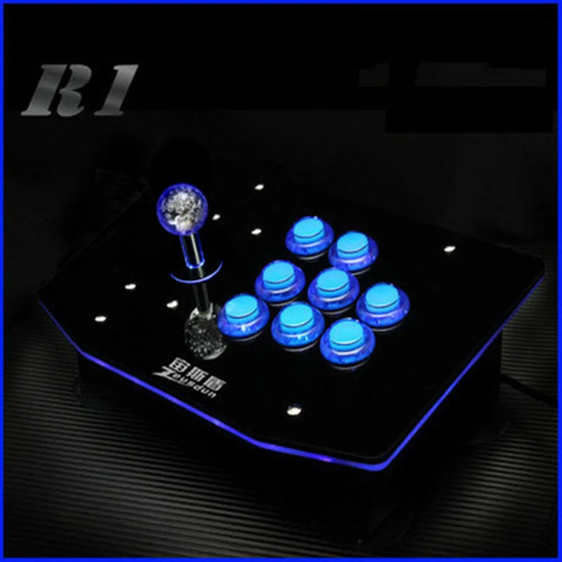 Игровой USB джойстик с 8 кнопками и светодиодной подсветкой|usb joystick|arcade usbjoystick arcade usb