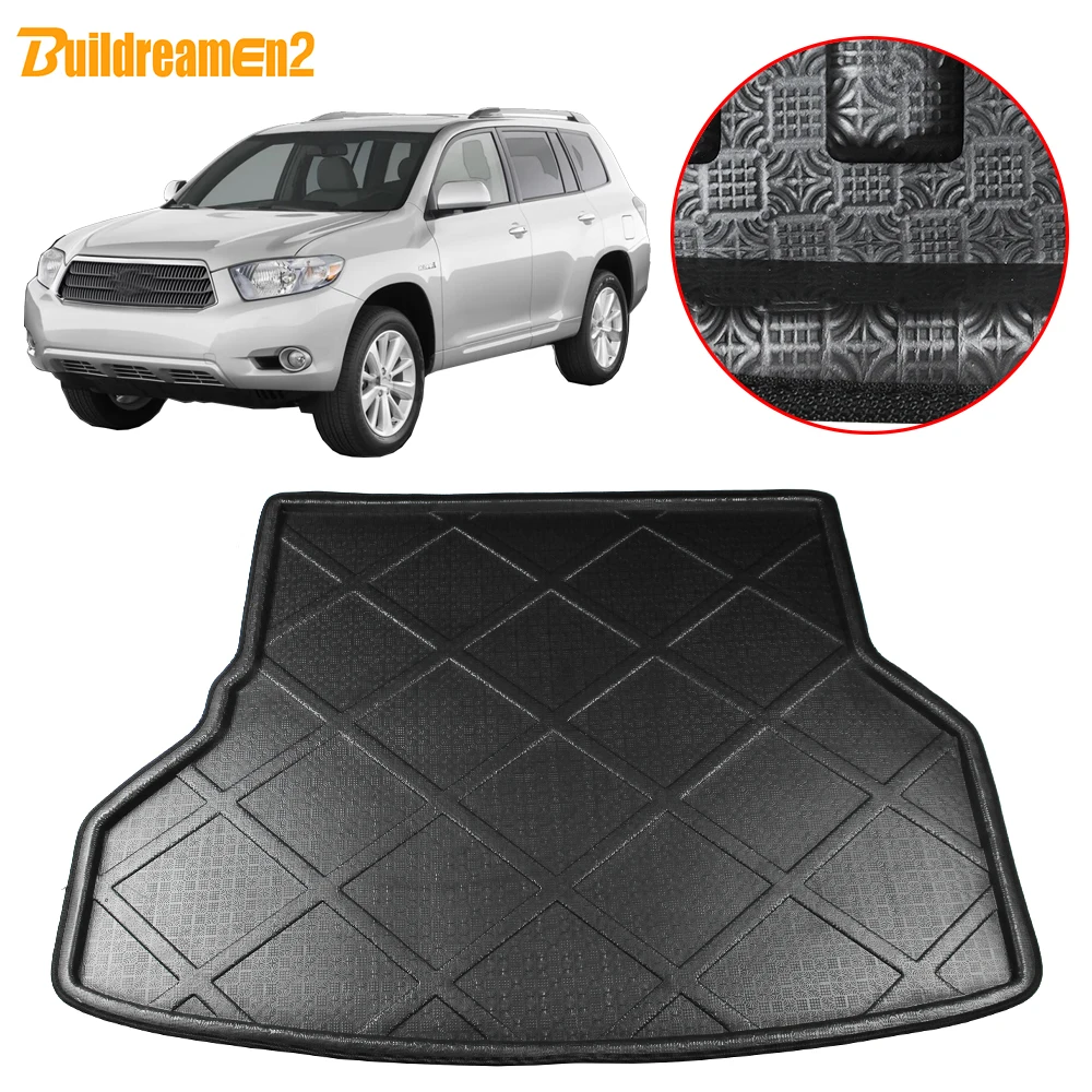 Buildreamen2 для Toyota Highlander Kluger XU40 2008-2013 коврик багажника автомобиля поднос подставка