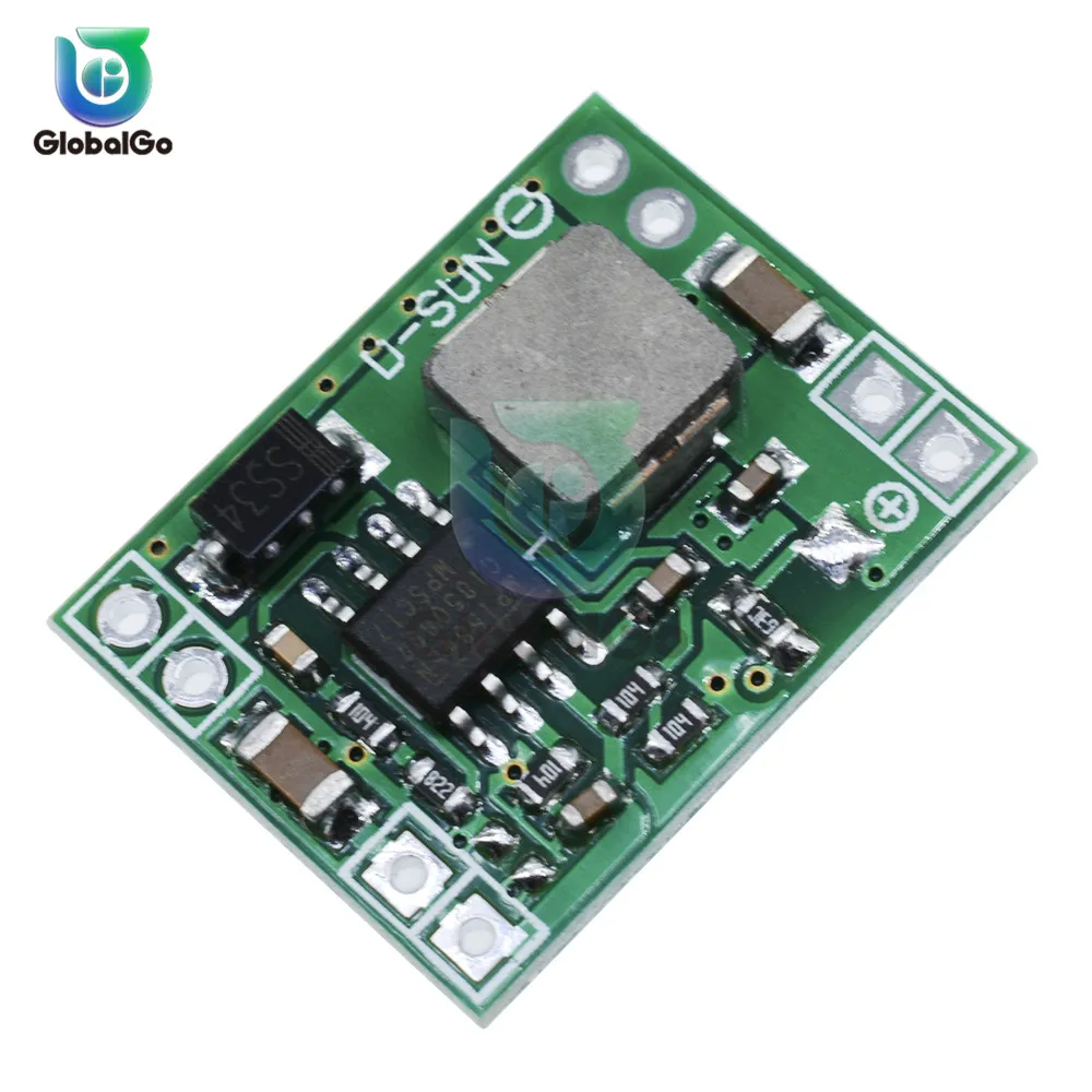 Мини понижающий доска DC 7 V 28 DC/DC 5 3A преобразователь модуль печатной платы
