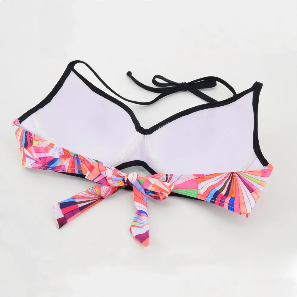 Sexy Bikinis Women Swimsuit 2018 Summer Cut Out Bathing Suits Push Up Bikini Print Swimwear Beach Wear With Underwire Biquini |