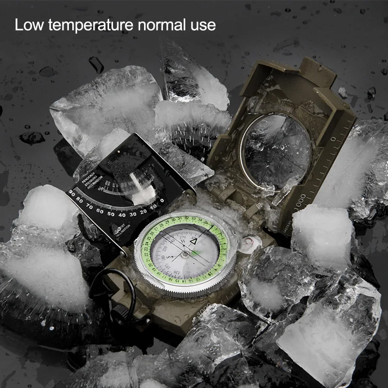 Профессиональный Военный компас для выживания туристическое снаряжение