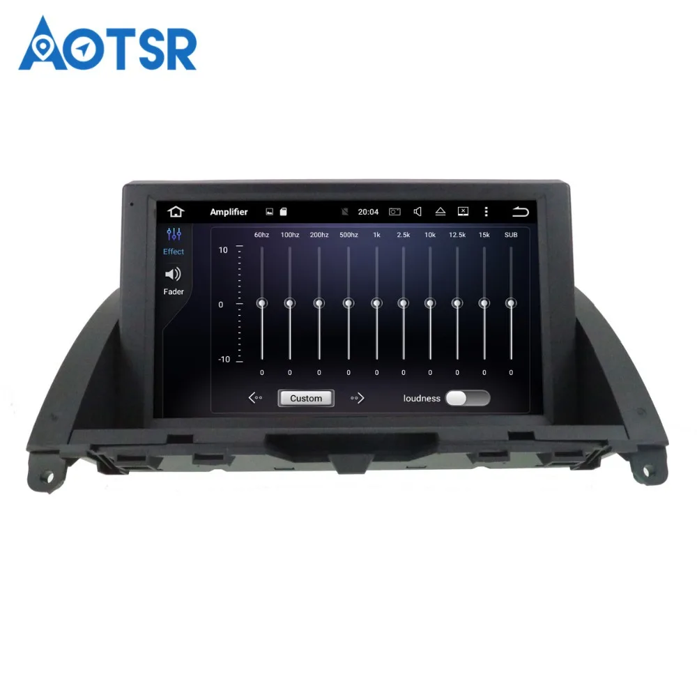 Aotsr Android 8 0 автомобиля gps Navi для Mercedes Benz C Class W204 C200 2007 ~ 2014 радио аудио и видео