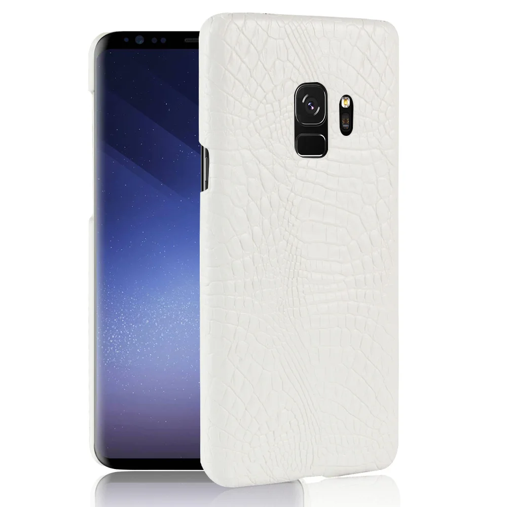 Роскошный чехол с узором под кожу крокодила для Samsung Gaxaly S9 S8 Plus S7 Edge Note 8 A8 2018