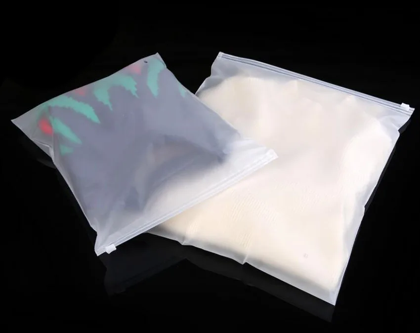 Матовый толстый пластиковый закрывающийся пакет на молнии 50 шт./лот для хранения