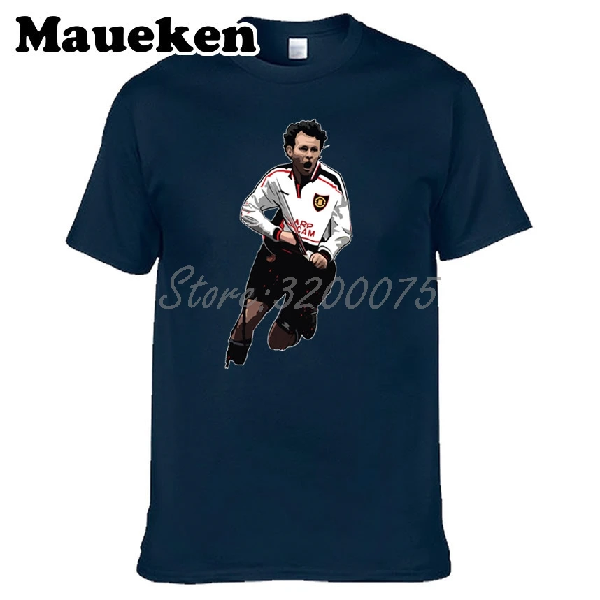 Мужская футболка Ryan Joseph Giggs 11 Legend Captain красная одежда мужская для поклонников