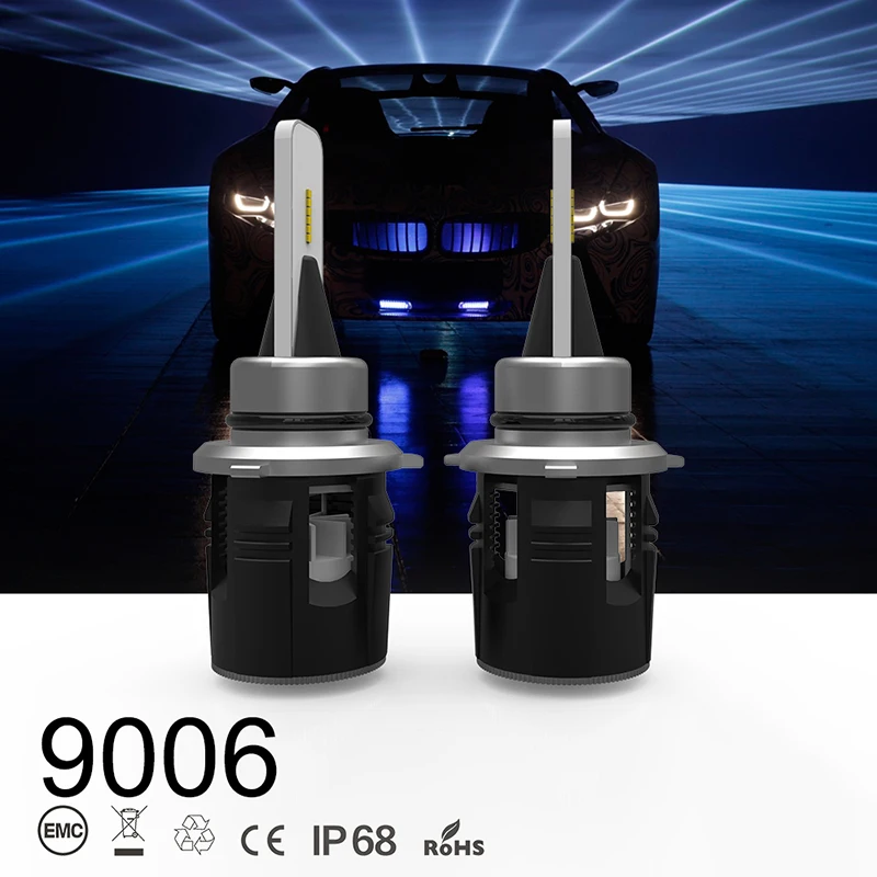 JKCOVER H4 H7 H11 H1 H3 9005/HB3 9006/HB4 LED Car Headlight Bulbs Hi-Lo Beam 60W 8400lm COB Chips 6000K Auto Headlamp Fog Lights |