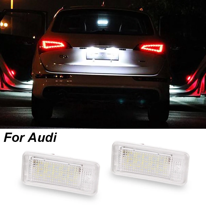 

Подсветка для номерного знака Светодиодная, 12 В, 6000 К, 2 шт., для AUDI A3/S3/A4/S4